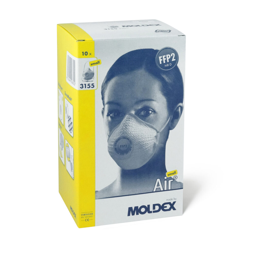 Moldex 3155 AIR FFP2 R D Valved Size S/M - Direct 4 Moldex